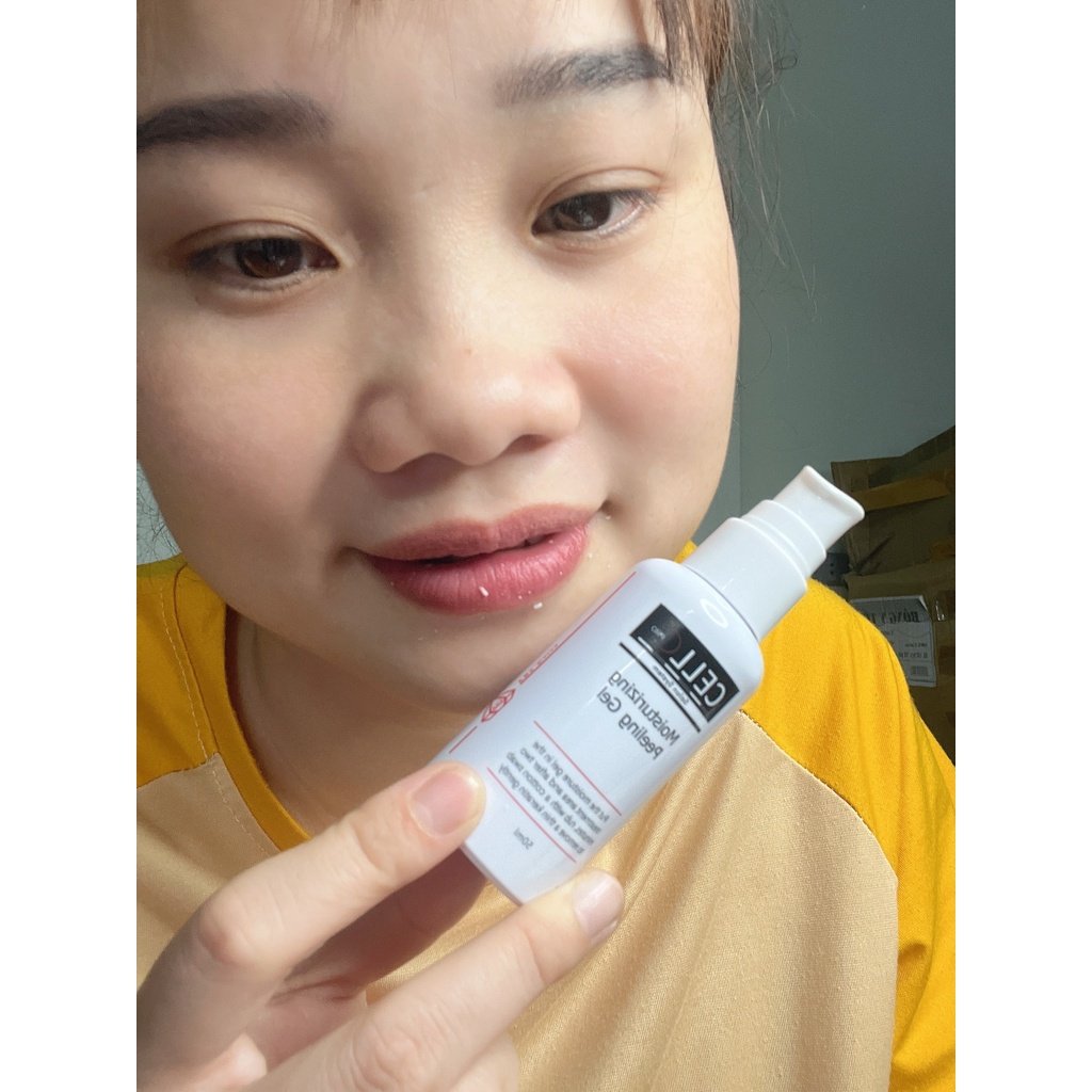 Tẩy tế bào chết môi Cello Hàn Quốc, gel tẩy da chết môi phun xăm lọ 50ml