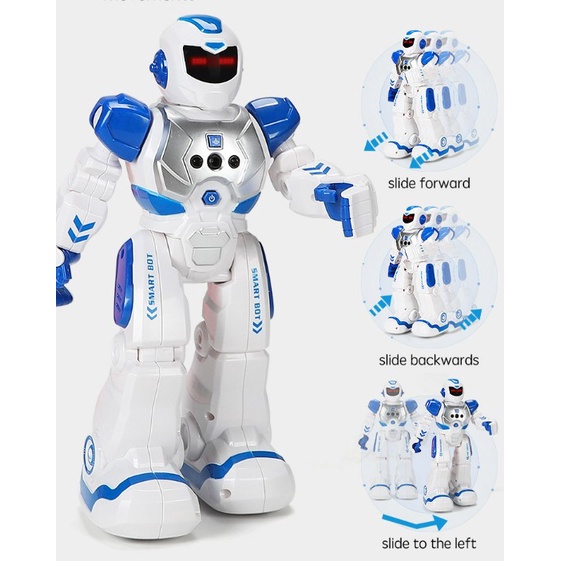 Đồ chơi Robot điều khiển từ xa thông minh, Robot điều khiển bằng cử chỉ, nói tiếng anh, ca hát, nhảy múa