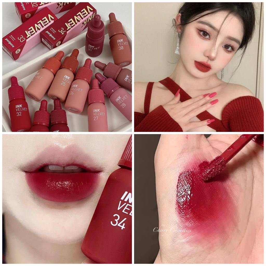 Son kem lì Ink Velvet mẫu mới 2023, Son kem lì Peripera Peri’s Ink Velvet