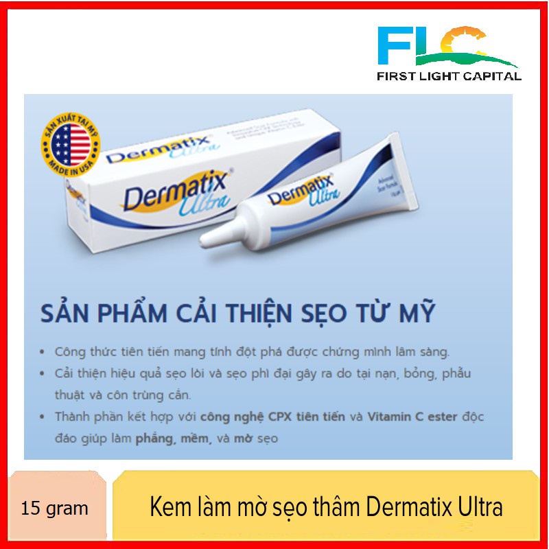 [Mua Sắm Nước Ngoài] Dermatix Ultra Gel Làm Mờ Sẹo Thâm, Sẹo Lồi