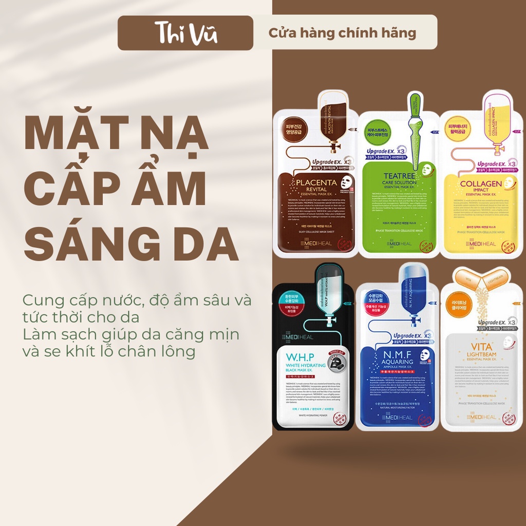 Mặt nạ Mediheal, mặt nạ giấy dành cho mọi loại da – Thi Vũ