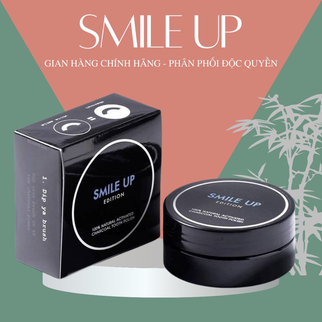 Than hoạt tính trắng răng Smile Up