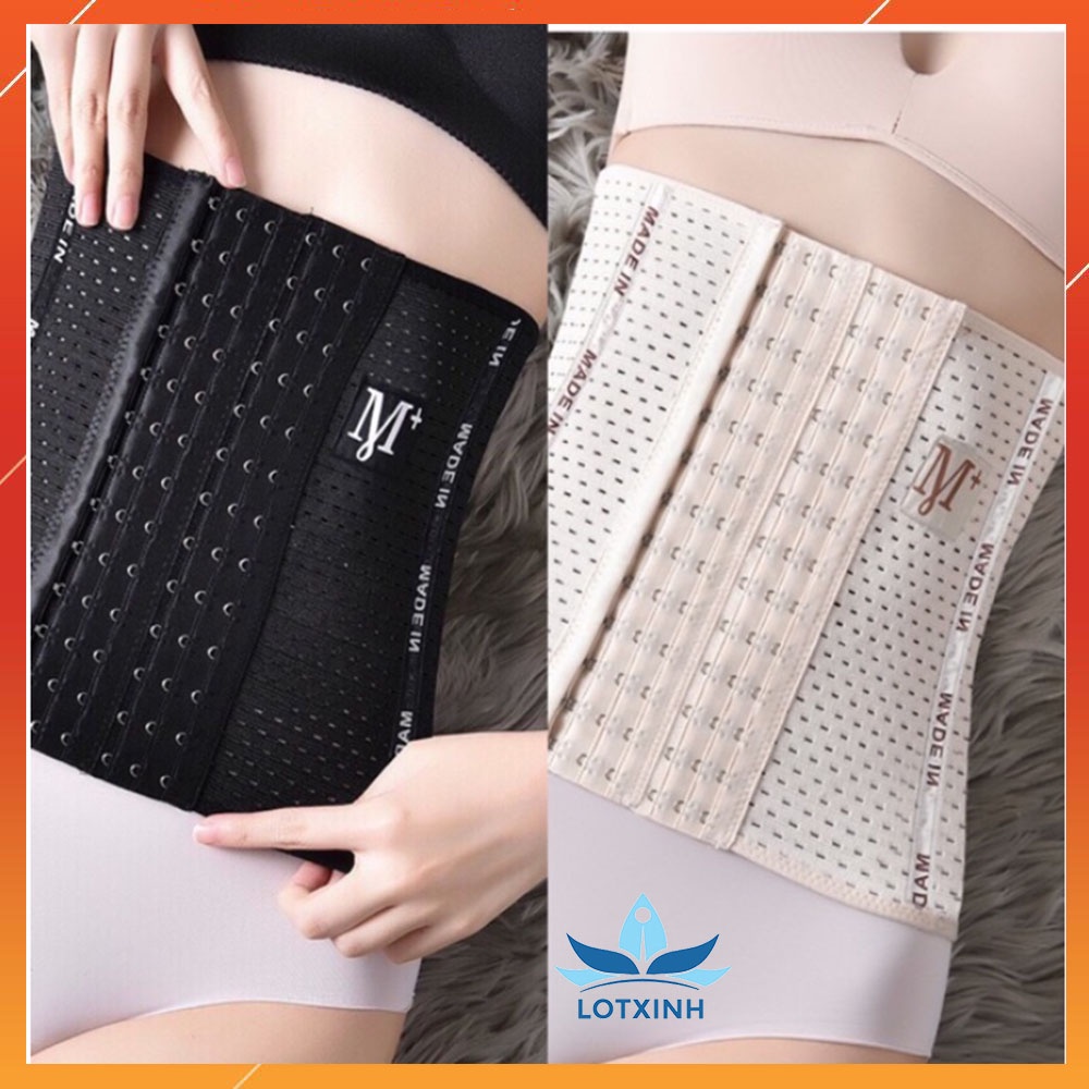 Đai nịt bụng sau sinh Latex giảm mỡ bụng định hình siết eo mặc trong váy chống cuộn tạo Sline NITBUNG01