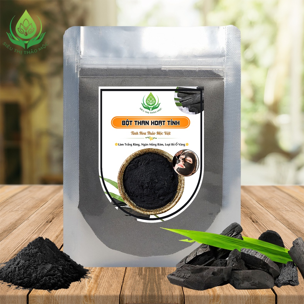 ✅[THƯỢNG HẠNG] Bột Than Tre Hoạt Tính Trắng Răng Organic Siêu Mịn Nhật Bản Thanh Lọc Da