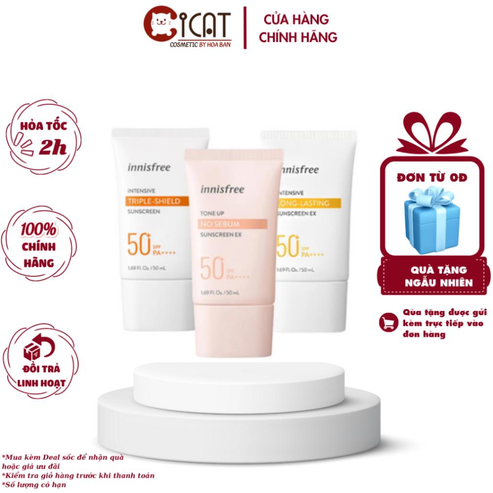 Kem Chống Nắng Innisfree – Kem Chống Nắng Innisfree Nâng Tone Chống Trôi 1