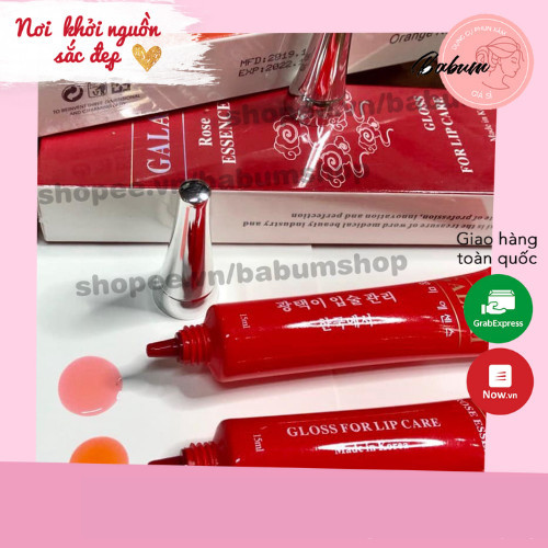Dưỡng môi Galaxi kích màu sau xăm, dưỡng ẩm tốt, giúp đẩy màu xăm lên nhanh 15ml