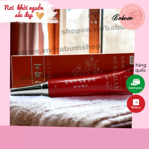 Dưỡng môi Galaxi kích màu sau xăm, dưỡng ẩm tốt, giúp đẩy màu xăm lên nhanh 15ml