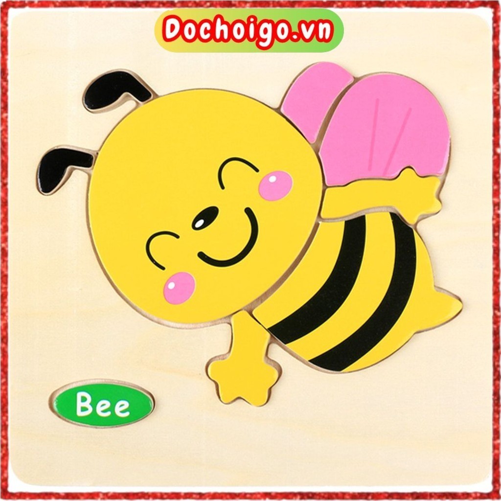 Đồ chơi tranh ghép nổi cho bé, đồ chơi gỗ an toàn cho bé dochoigo.vn