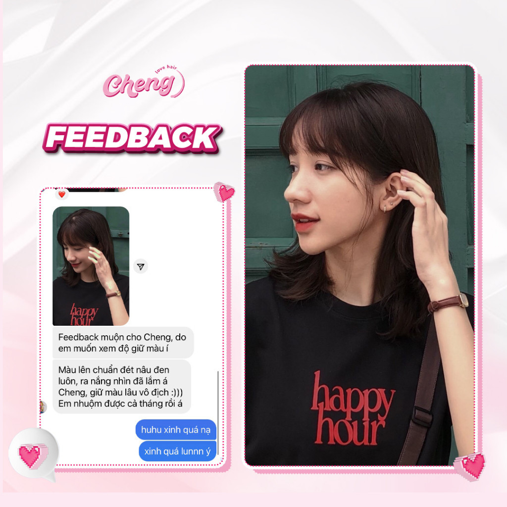 Thuốc Nhuộm Tóc Màu NÂU ĐEN Không Tẩy | Chenglovehair, Chenglovehairs