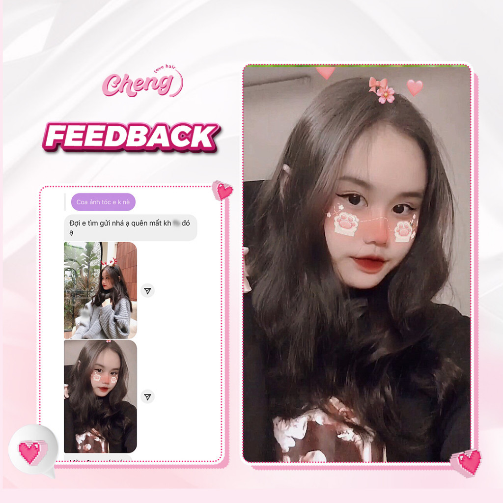 Thuốc Nhuộm Tóc Màu NÂU TỰ NHIÊN Không Tẩy | Chenglovehair, Chenglovehairs