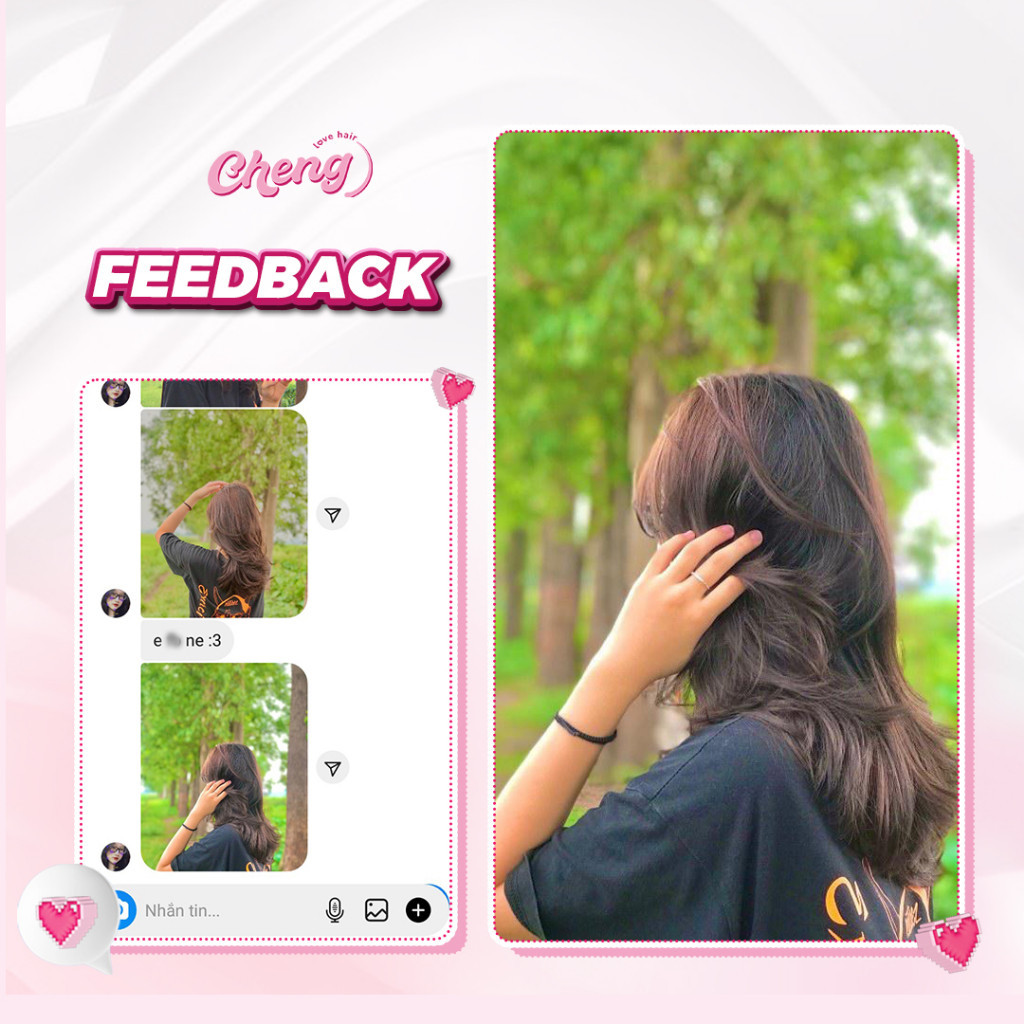 Thuốc Nhuộm Tóc Màu NÂU TỰ NHIÊN Không Tẩy | Chenglovehair, Chenglovehairs