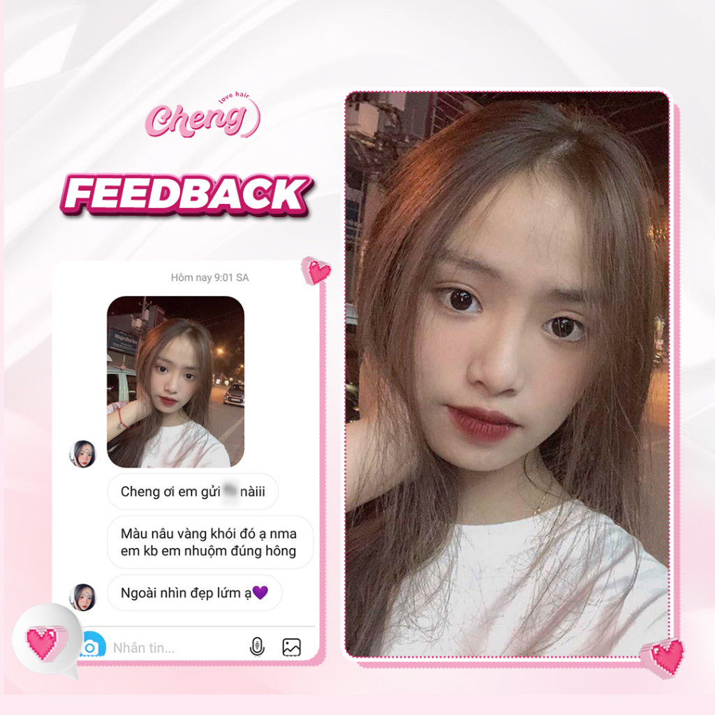 Thuốc Nhuộm Màu NÂU VÀNG ÁNH KHÓI Không Tẩy | Chenglovehair, Chenglovehairs