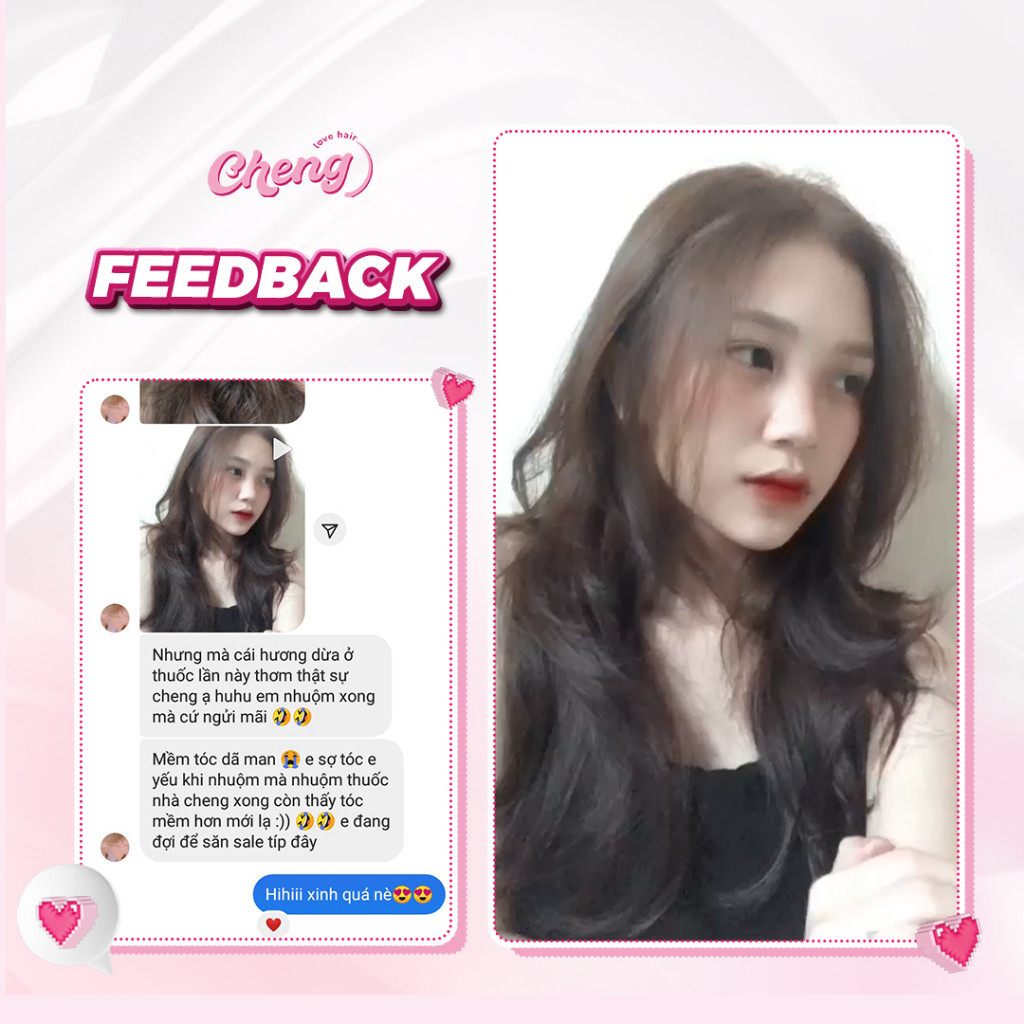 Thuốc Nhuộm Tóc Màu NÂU KHÓI TRẦM Không Tẩy| Chenglovehair, Chenglovehairs