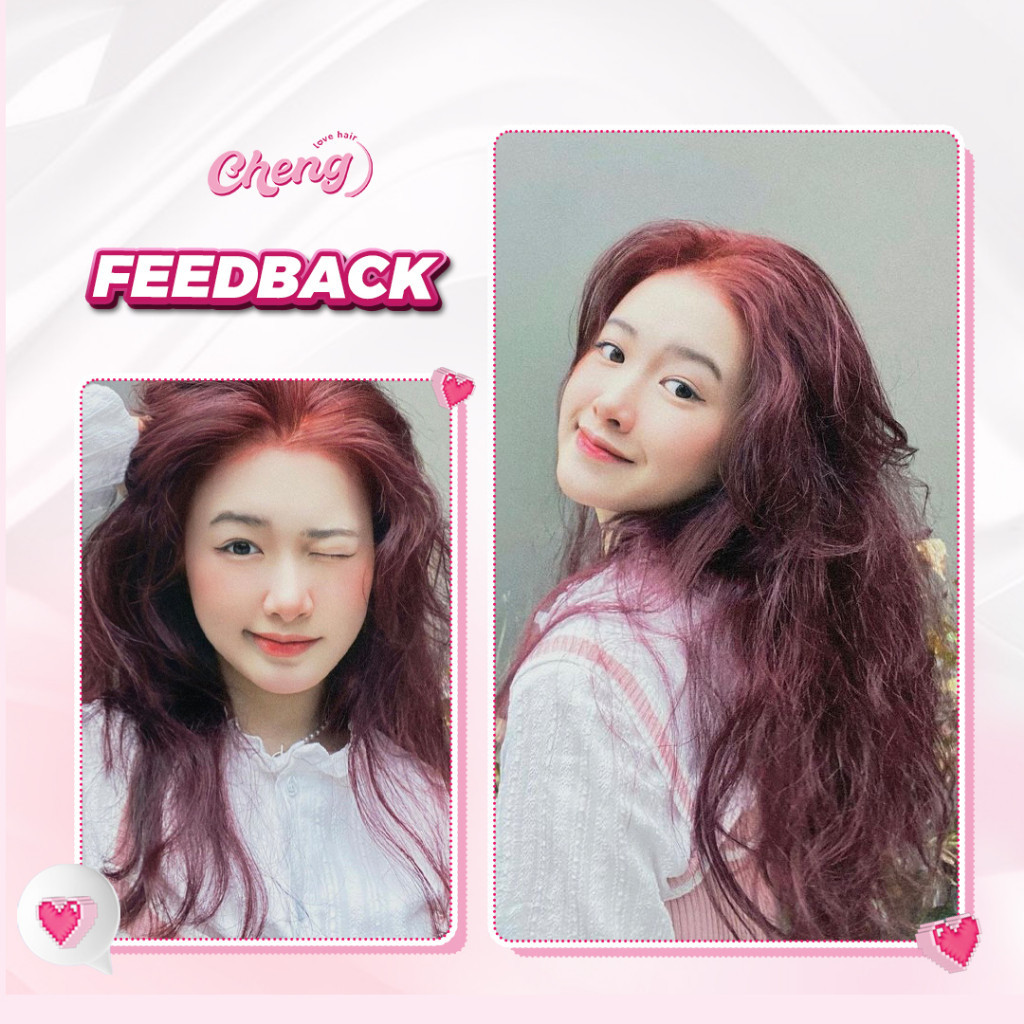Thuốc Nhuộm Tóc Màu NÂU HỒNG ĐÀO Không Tẩy | Chenglovehair, Chenglovehairs