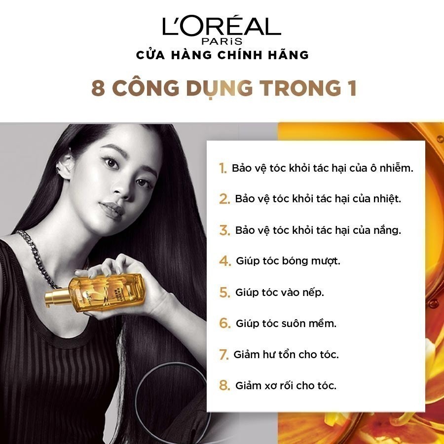 Dầu dưỡng tóc  L’Oreal Paris Elseve Extraordinary Oil 100ml