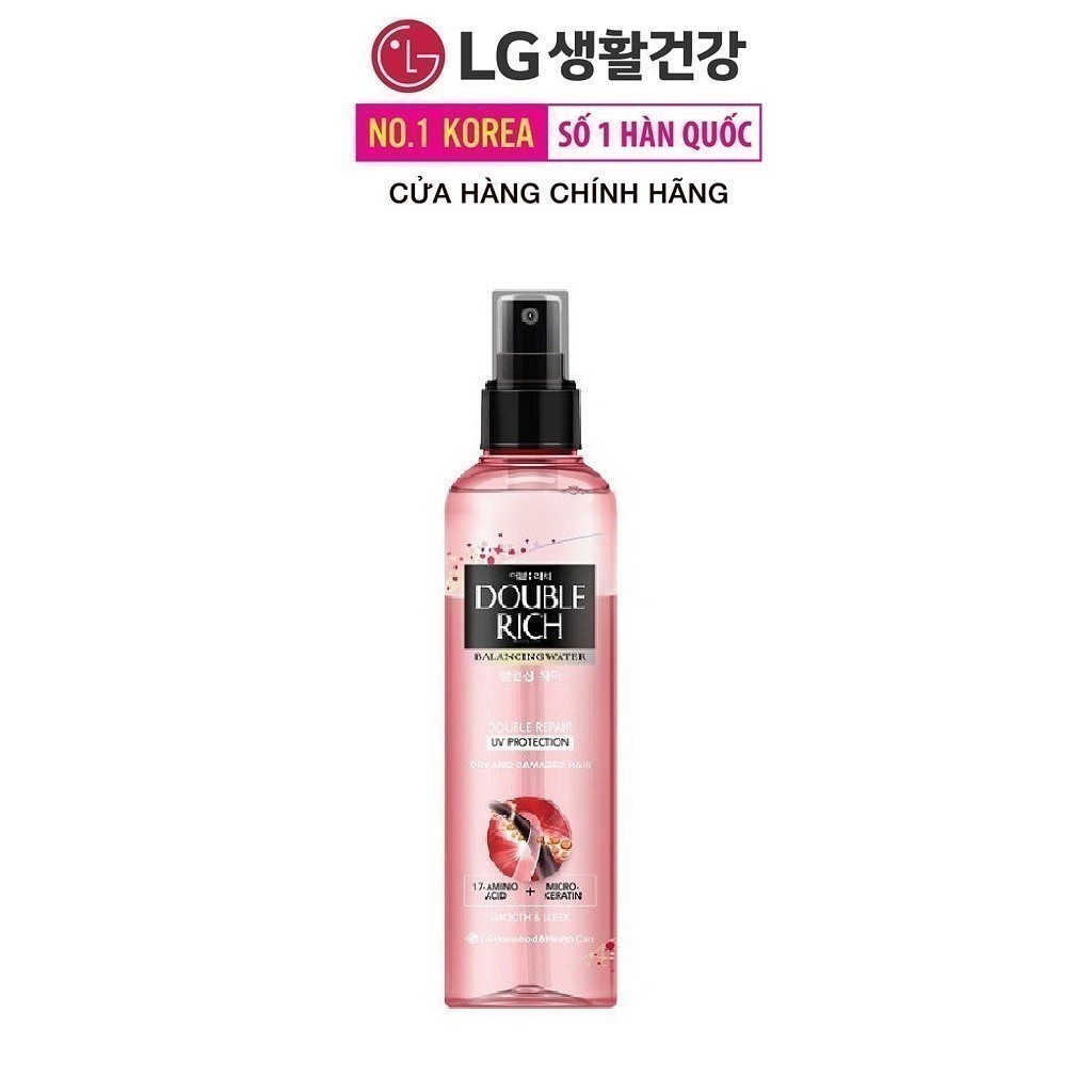 Nước dưỡng tóc chăm sóc hư tổn Double Rich BW Double Repair 120ml/250ml