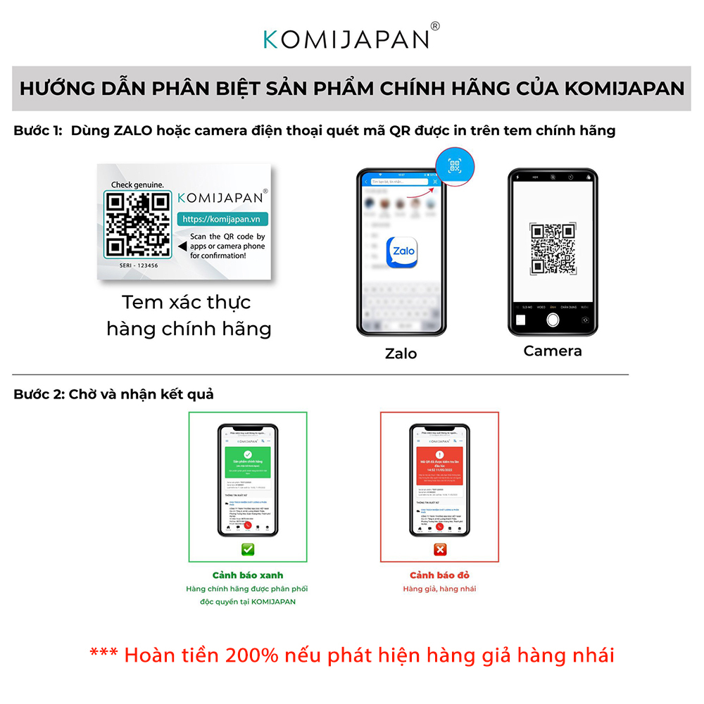 (Chính Hãng – Tem Chống Giả) Dầu Gội Komi Nhật Bản Dầu Gội Phủ Bạc Nhật Bản Giúp Phủ Đen Tóc Không Dín Da Đầu Chai 500ml