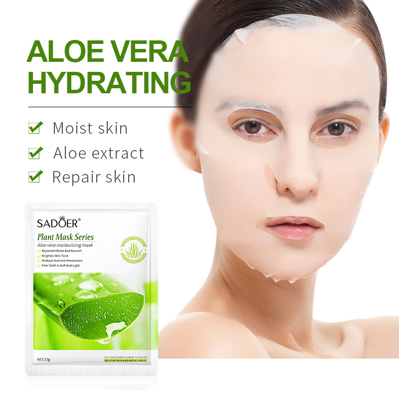 Mặt Nạ Giấy SADOER, Mặt Nạ Trái Cây, Mặt Nạ Dưỡng Da Cấp Ẩm, Dưỡng Trắng, Thải Độc, Chống Lão Hóa 25g