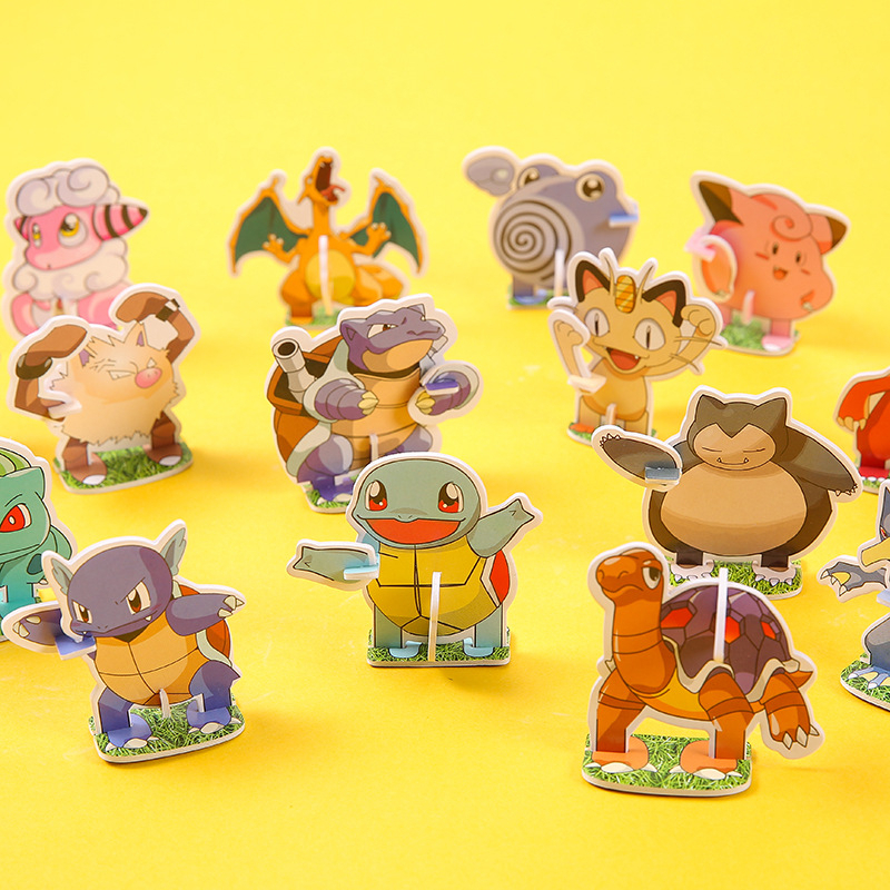 [Giá sỉ] Đồ chơi  ghép hình pokemon 3D