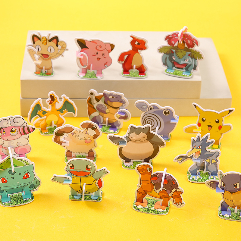 [Giá sỉ] Đồ chơi  ghép hình pokemon 3D