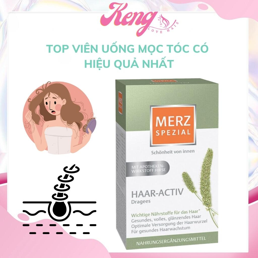 Viên uống mọc tóc Merz Special Haar-Activ 120 viên Đức giảm gãy rụng, kích mọc tóc nhanh