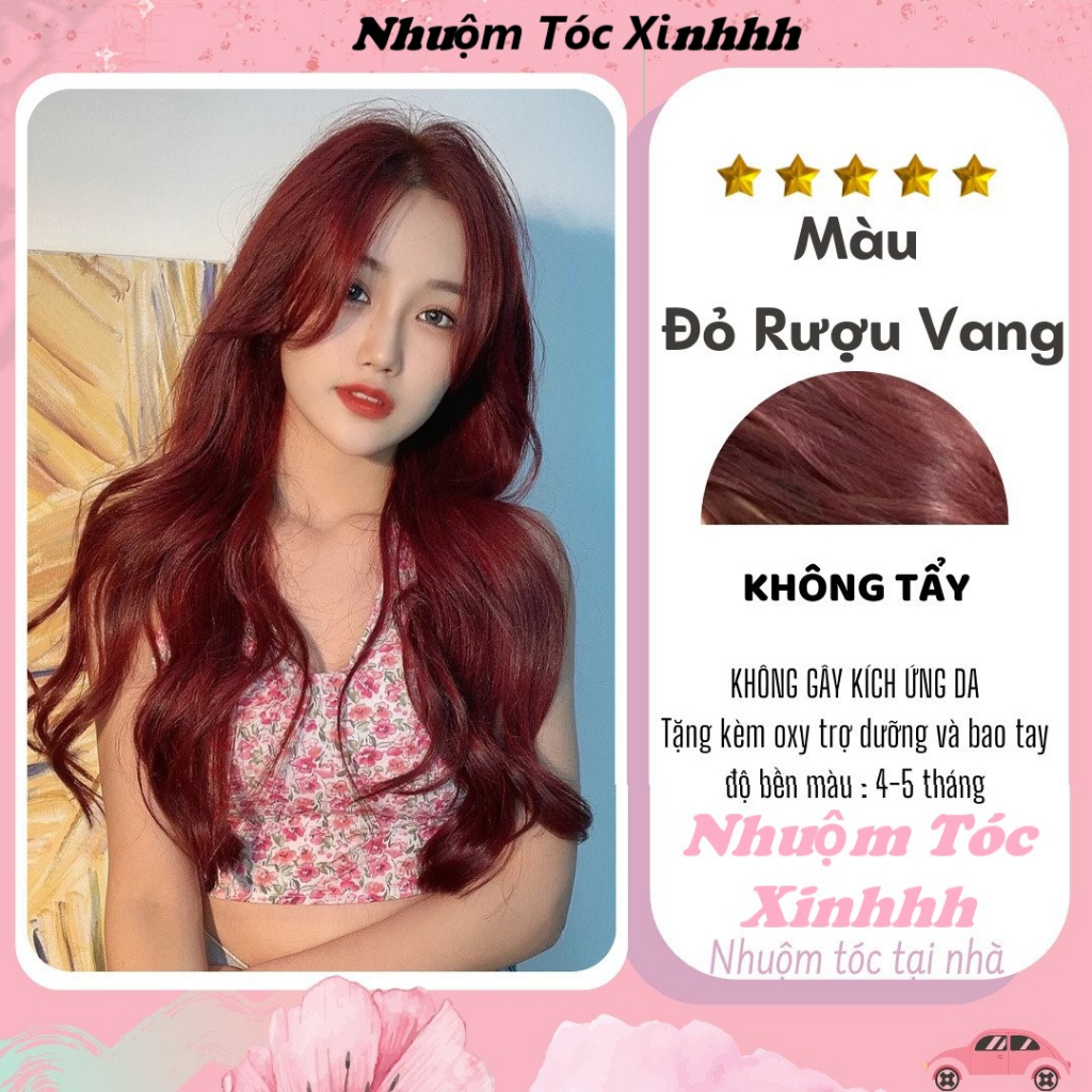 Thuốc nhuộm tóc Xanh Đen,Xanh Than, Xanh Dương Đen Không Tẩy nhuộm tại nhà | ZuyyHairs