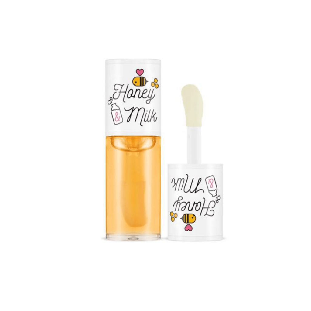 Son dưỡng, tẩy tế bào da chết, dầu dưỡng môi, mặt nạ ủ môi A’pieu / Apieu Honey & Milk Lip Scub – Lip Balm – Lip Oil