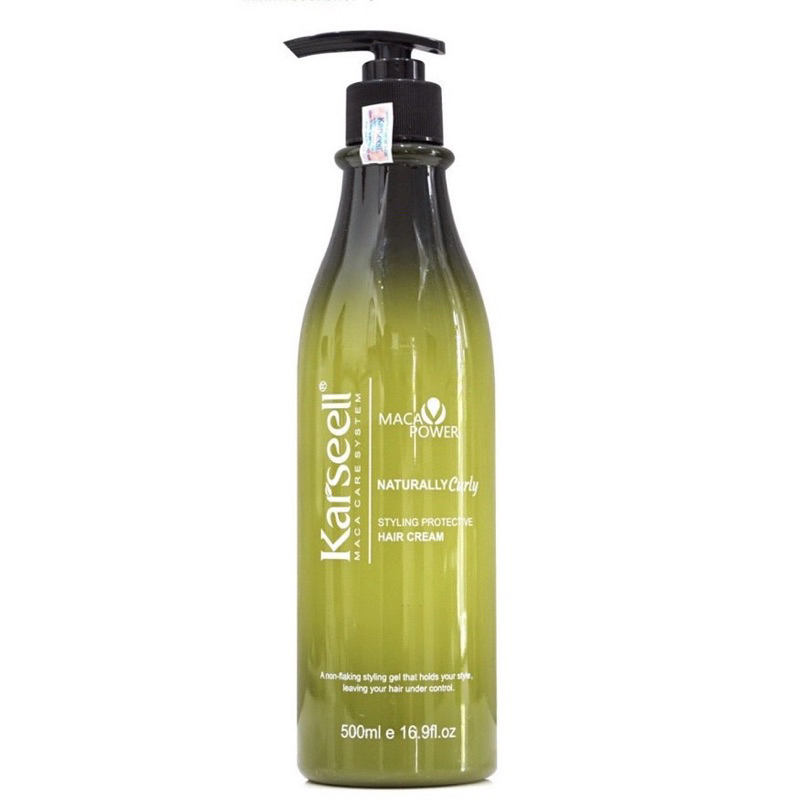Gel mềm bóp tóc uốn xoăn Karseell Naturally Curly tạo lọn giữ nếp phù hợp tóc xoăn hippie 500ml