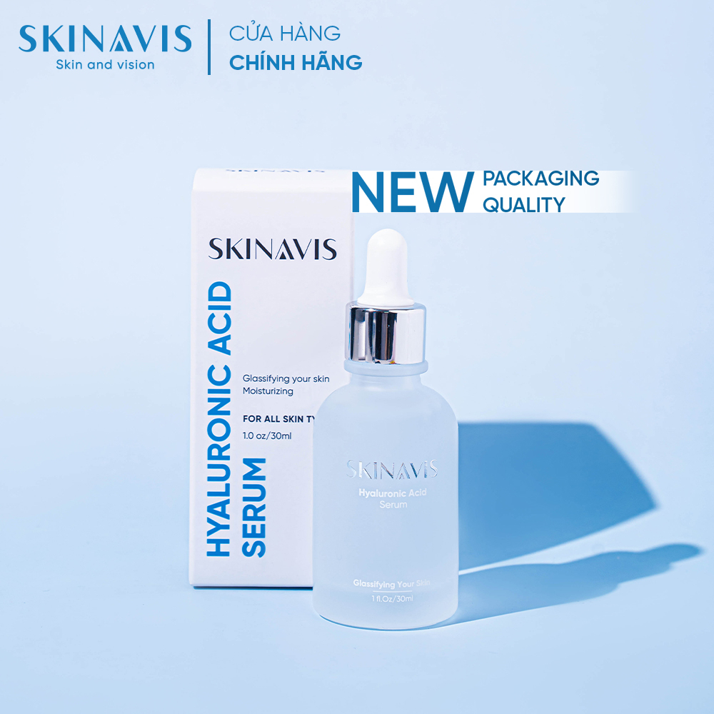 [SKINAVIS OFFICIAL] SERUM cấp ẩm Skinavis chứa Hyaluronic Acid và B5 dành cho mọi loại da – 30ml