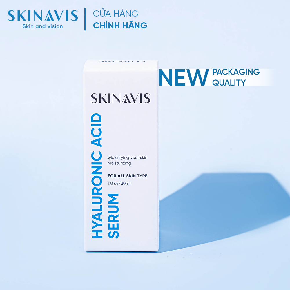 [SKINAVIS OFFICIAL] SERUM cấp ẩm Skinavis chứa Hyaluronic Acid và B5 dành cho mọi loại da – 30ml