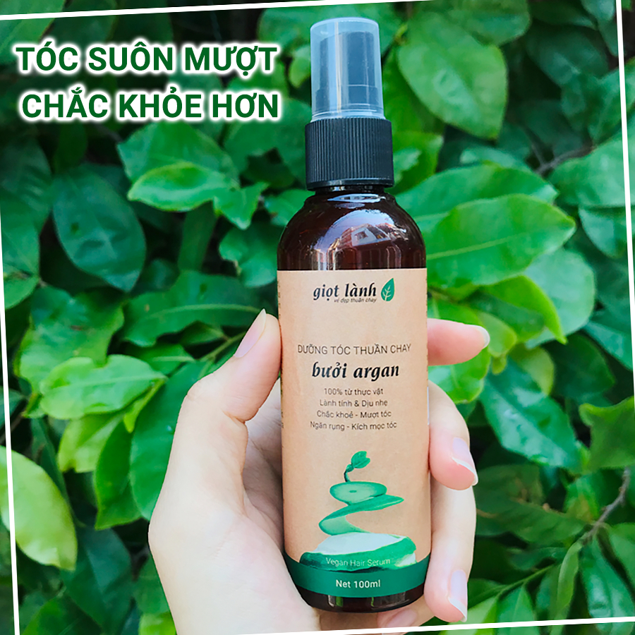 Xịt bưởi mọc tóc, xịt dưỡng tóc giúp kích mọc, giảm gãy rụng, thơm tóc Giọt Lành 100ml