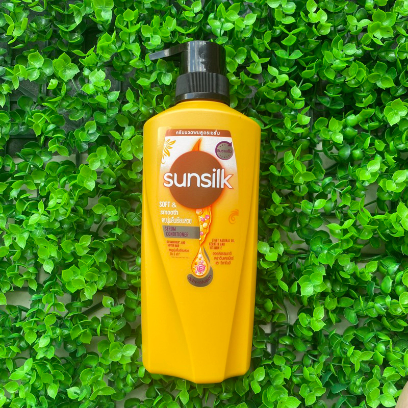 Dầu xả sunsilk Thái Lan Sunsilk Soft & Smooth mềm mượt diệu kỳ màu vàng 380ml