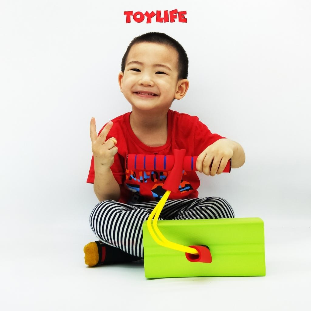 Nhảy tăng chiều cao cho trẻ, đồ chơi bật nhảy, đồ chơi vận động cho bé, nhựa PU an toàn TOYLIFE
