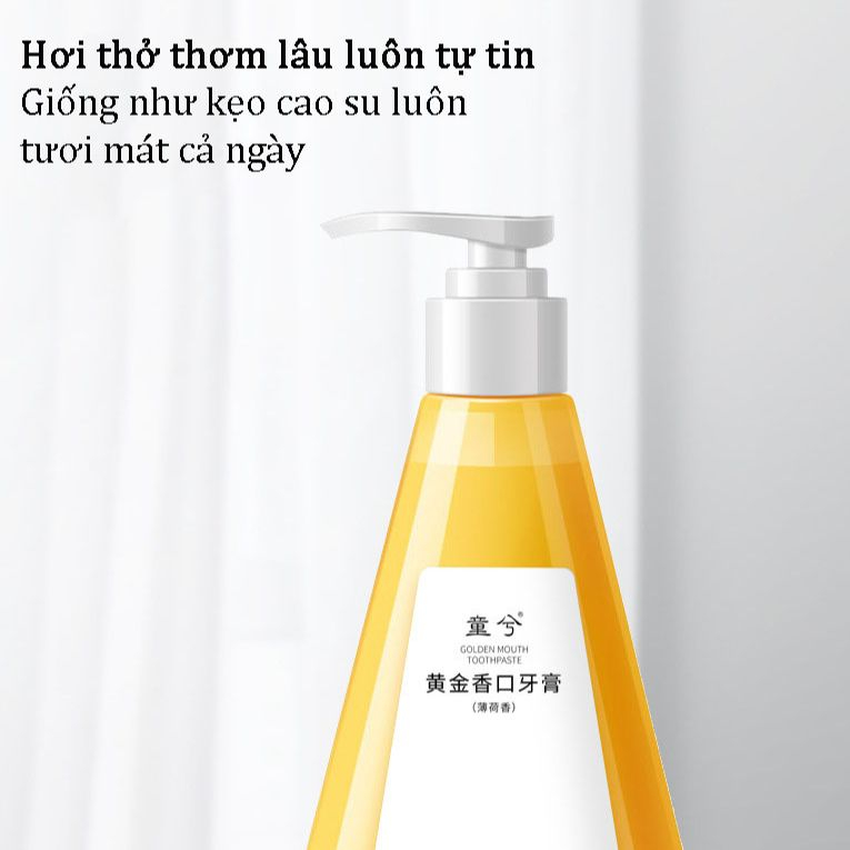 Nhập khẩu kem đánh răng trắng răng Loại bỏ 98% mùi hôi miệng và đảm bảo trắng sáng