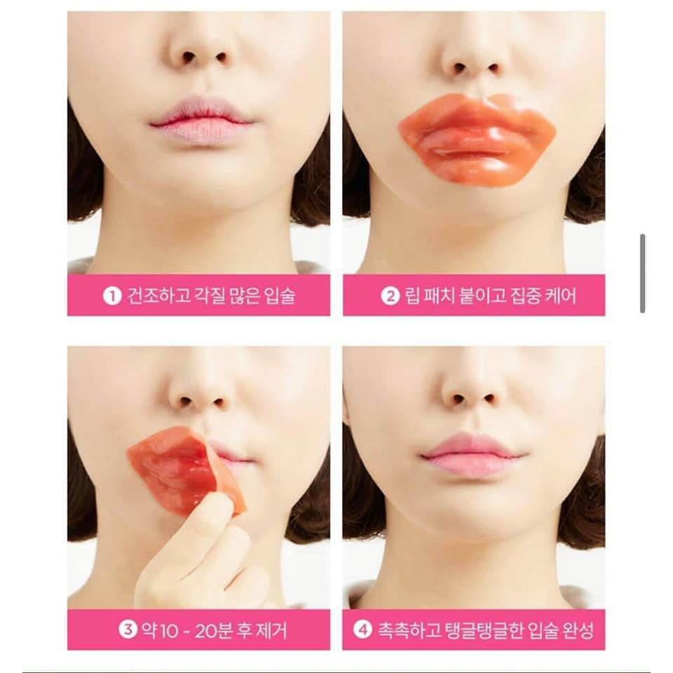 Mặt Nạ Dưỡng Hồng Môi Prreti Real Vita Hydrogel Lip Patch 30 miếng – Hàn Quốc