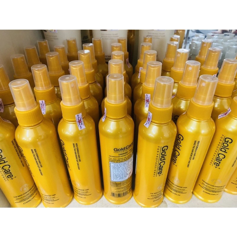 Xịt dưỡng tóc GoldCare 250ml hương nước hoa dành cho tóc khô rối hư tổn !!!