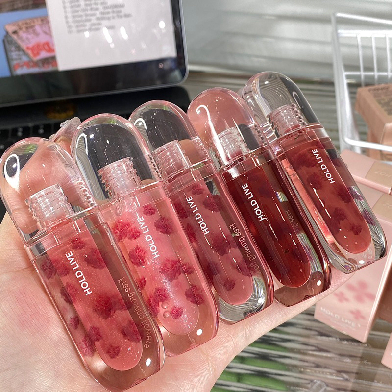 [HOLD LIVE] Son Bóng Dạng Gloss Dưỡng Môi HOLD LIVE Hoa Hồngng I’m