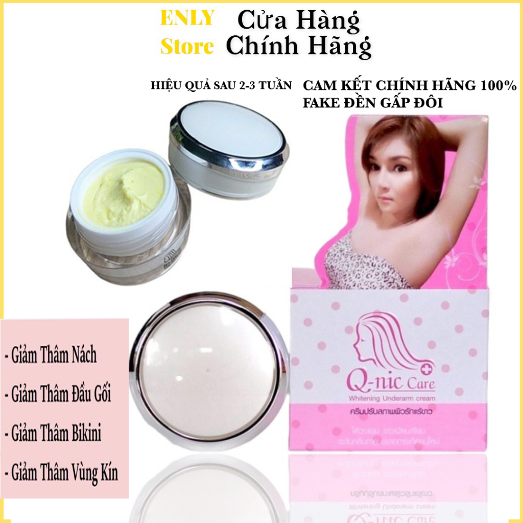 [Chuẩn Thái] Kem Giảm Thâm Nách, Đầu Gối, mông Q-NIC CARE- 15Gr thái lan