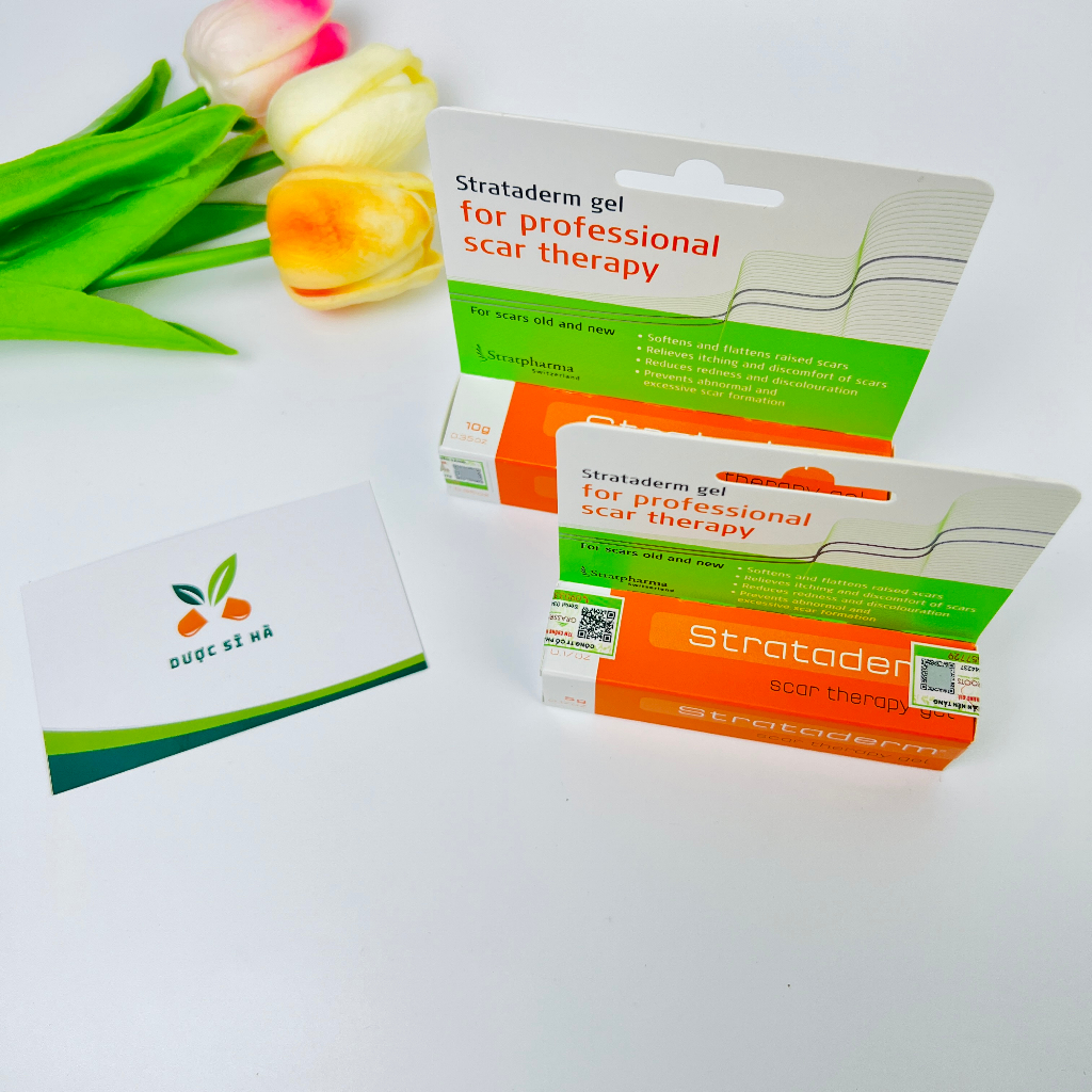 Strataderm chính hãng 5g 10g 20g, gel Strataderm chăm sóc sẹo của chuyên gia Thụy Sĩ [ NHẬP KHẨU CHÍNH HÃNG ]