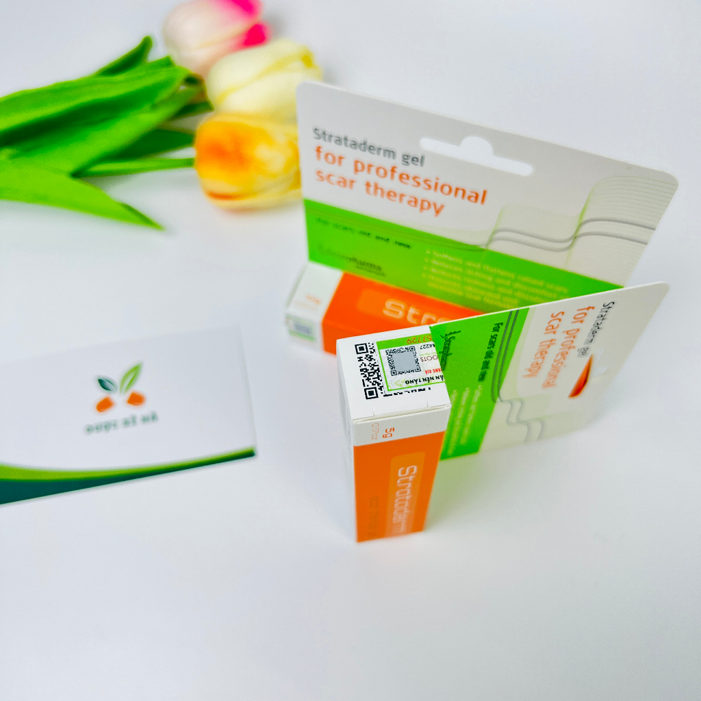 Strataderm chính hãng 5g 10g 20g, gel Strataderm chăm sóc sẹo của chuyên gia Thụy Sĩ [ NHẬP KHẨU CHÍNH HÃNG ]