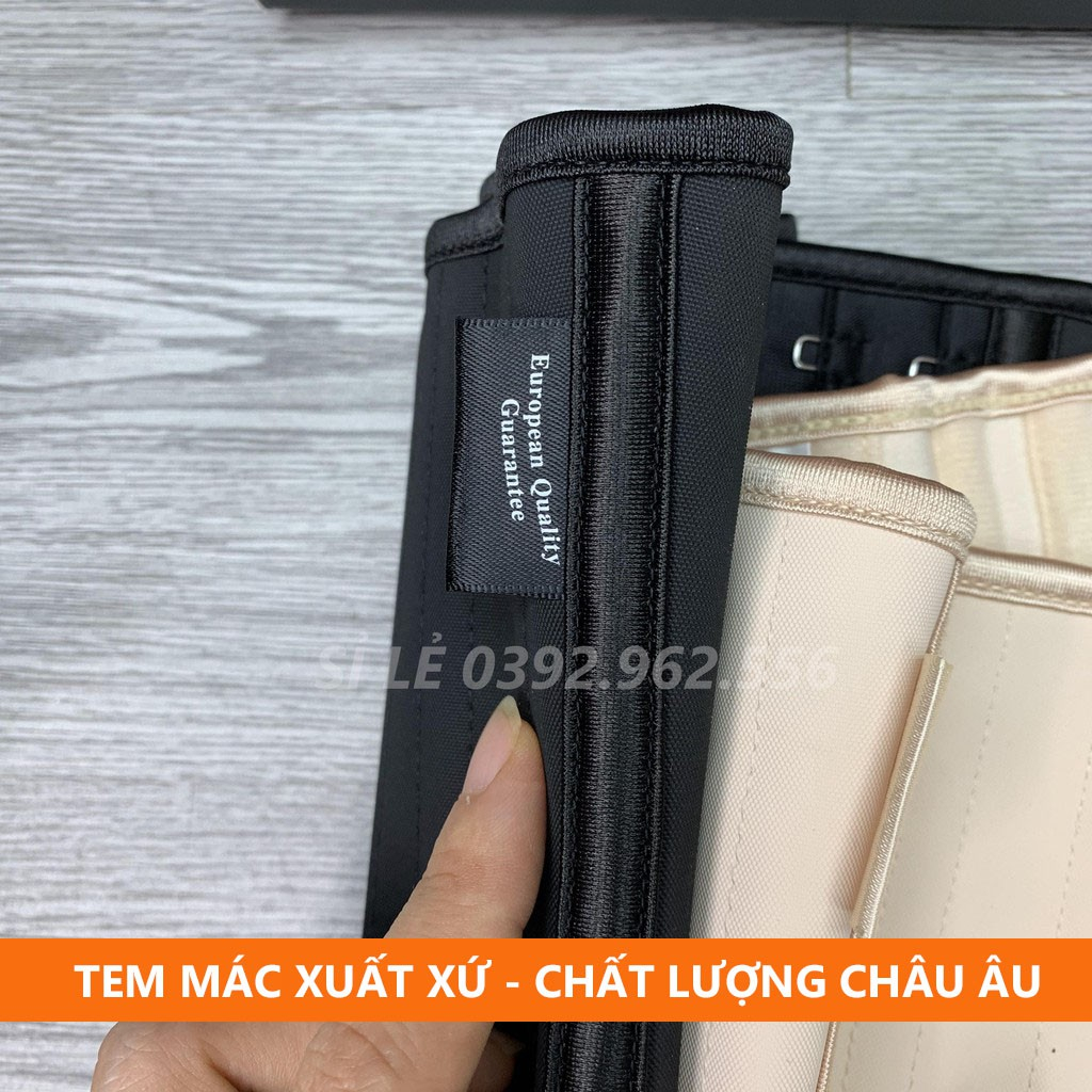 Đai Nịt Bụng 25 Xương Không Lộ Viền ( TẶNG THƯỚC DÂY )