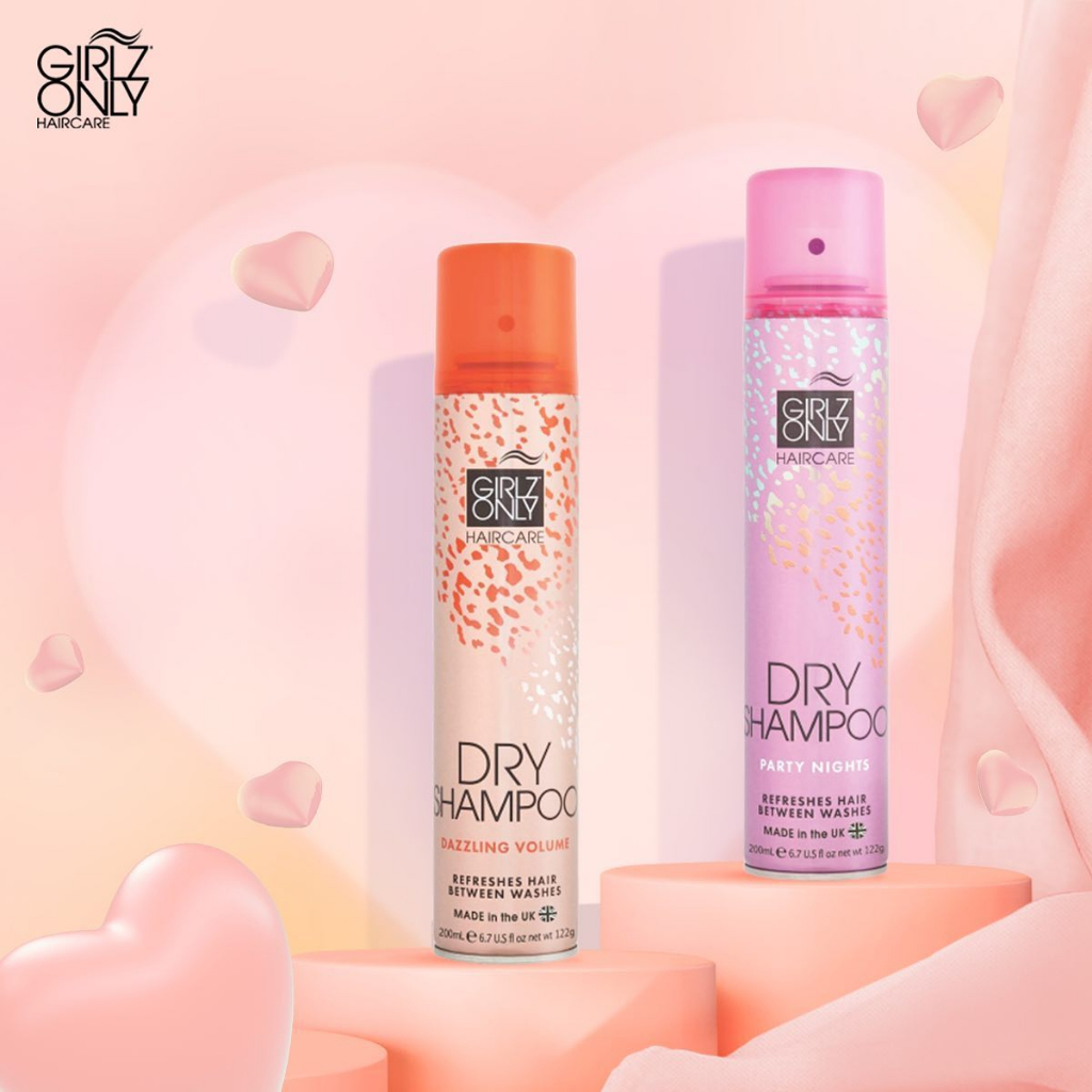 Combo 2 Dầu Gội Khô Girlz Only Dry 200ml