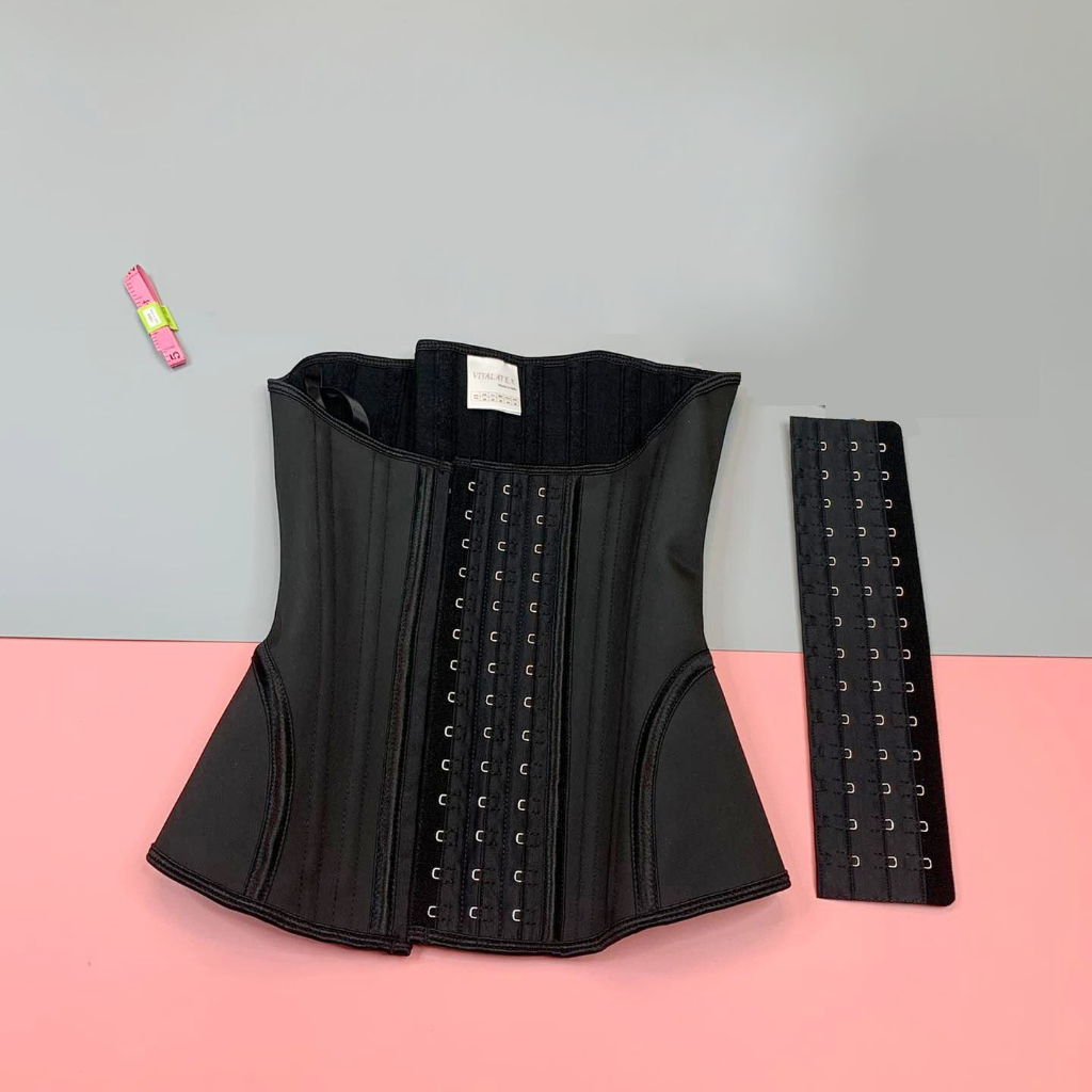 Đai Nịt Bụng Latex Che Mỡ Lưng ĐẶC ( TẶNG Lót Liner + Thanh Nối )