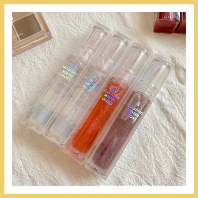 [Sẵn] Son Tint Bóng Cho Đôi Môi Căng Mọng, Mịn Mượt Romand Glasting Water Gloss