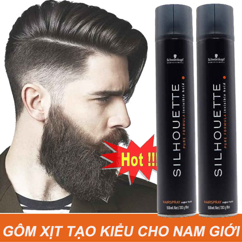 Gôm Xịt Tóc Nam Silhouette 420 ml