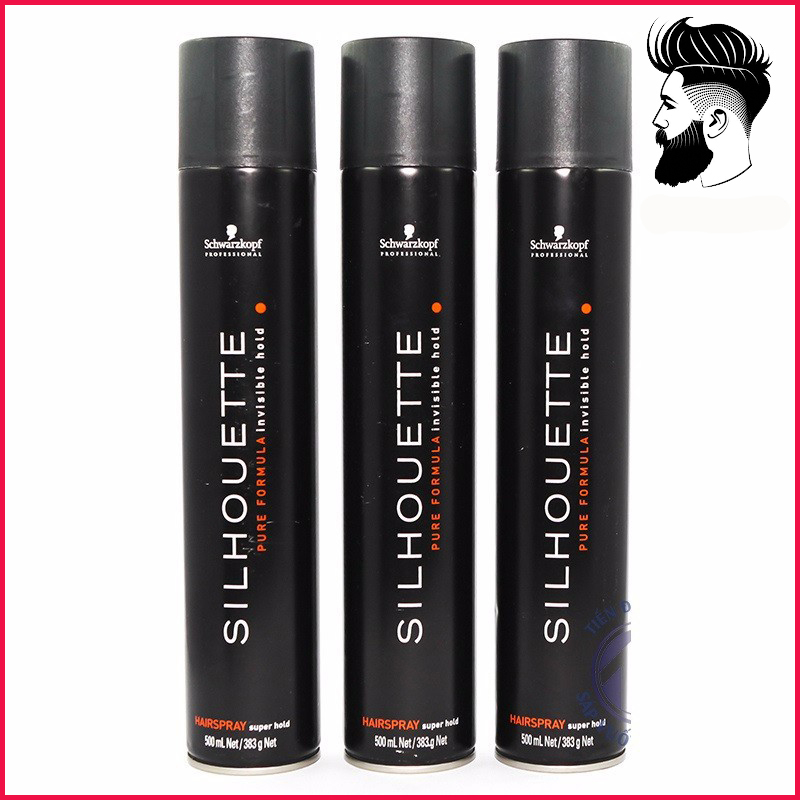 Gôm Xịt Tóc Nam Silhouette 420 ml