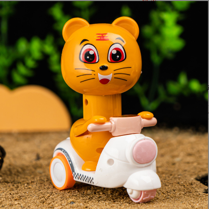 Đồ chơi vịt nhấn chạy cót, nhấn đầu là chạy vui nhộn đồ chơi tăng cường vận động cho bé yêu