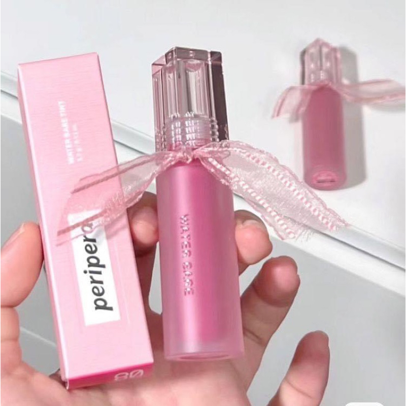 Son Tint Bóng Peripera Bare Water Tint Ink 3.8g xinh xắn Hàn quốc
