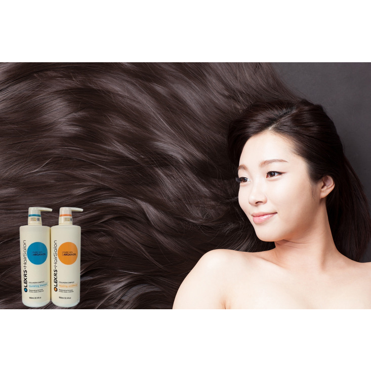 Dầu Gội Xả Olexrs Hair Salon 960ml  Cho Tóc Khô Xơ Hư Tổn Tóc Gàu Ngăn Rụng Tóc Tinh dầu Olexrs,  hấp Olexrs
