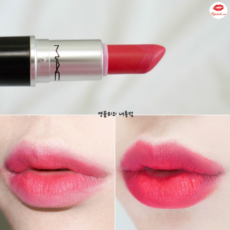 Son Mac Powder Kiss Thỏi Son Nhung Lì lâu Trôi Chính Hãng 3g
